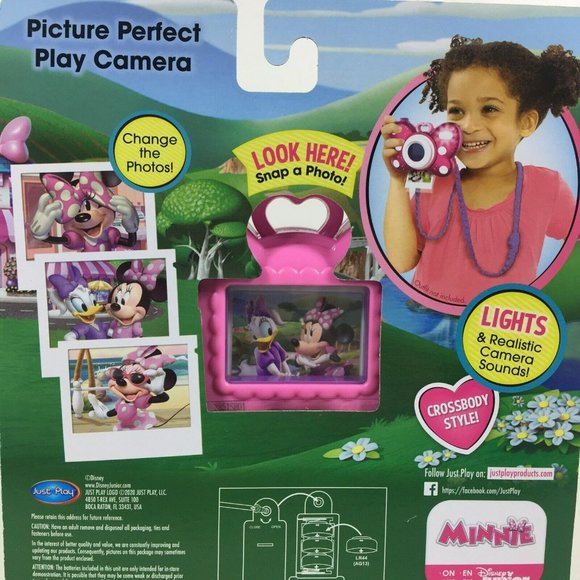 Disney Junior Minnie Picture Perfect Play Camera With 3 Photos Lights And Sounds - Picture 9 of 9